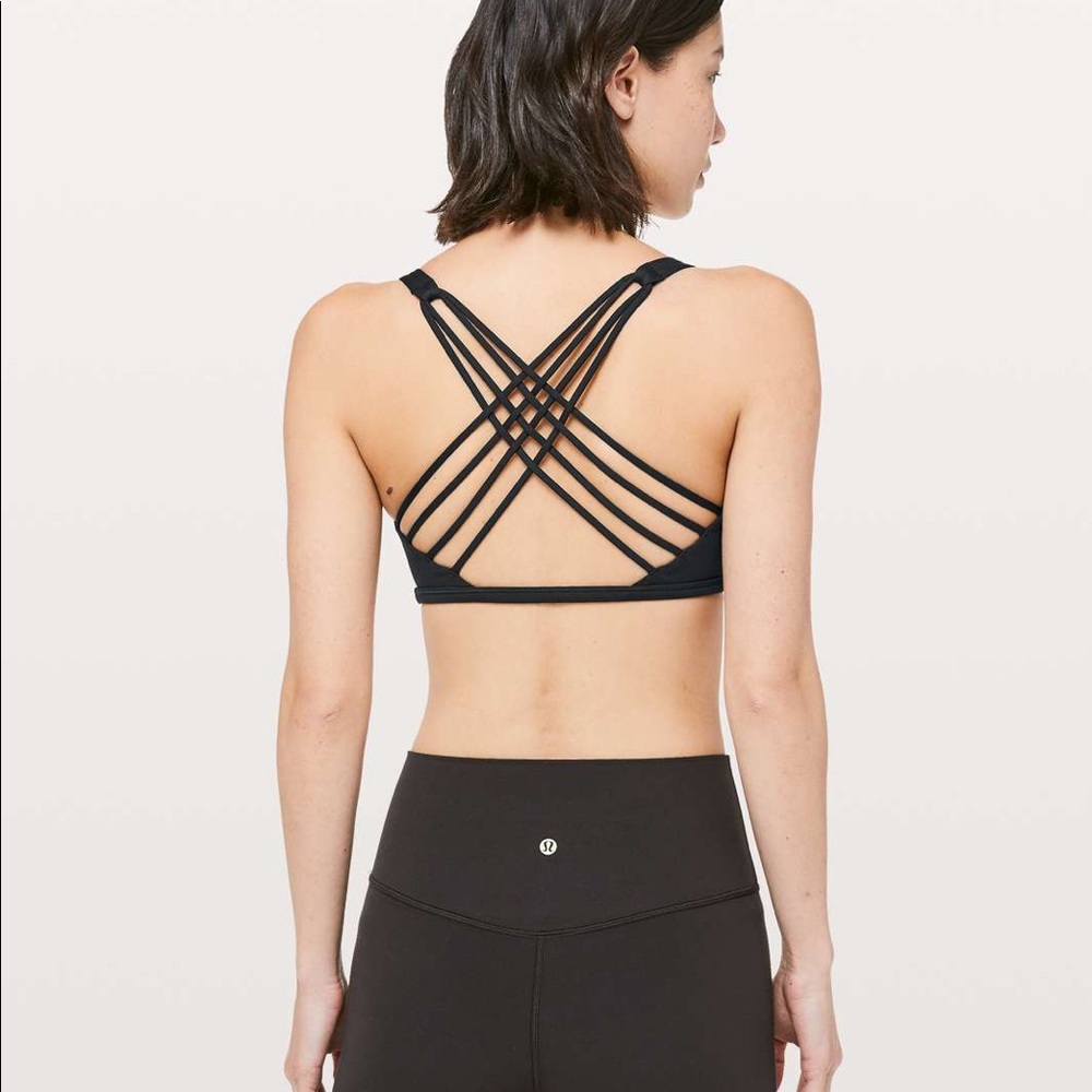 LULULEMON black free to be wild bra